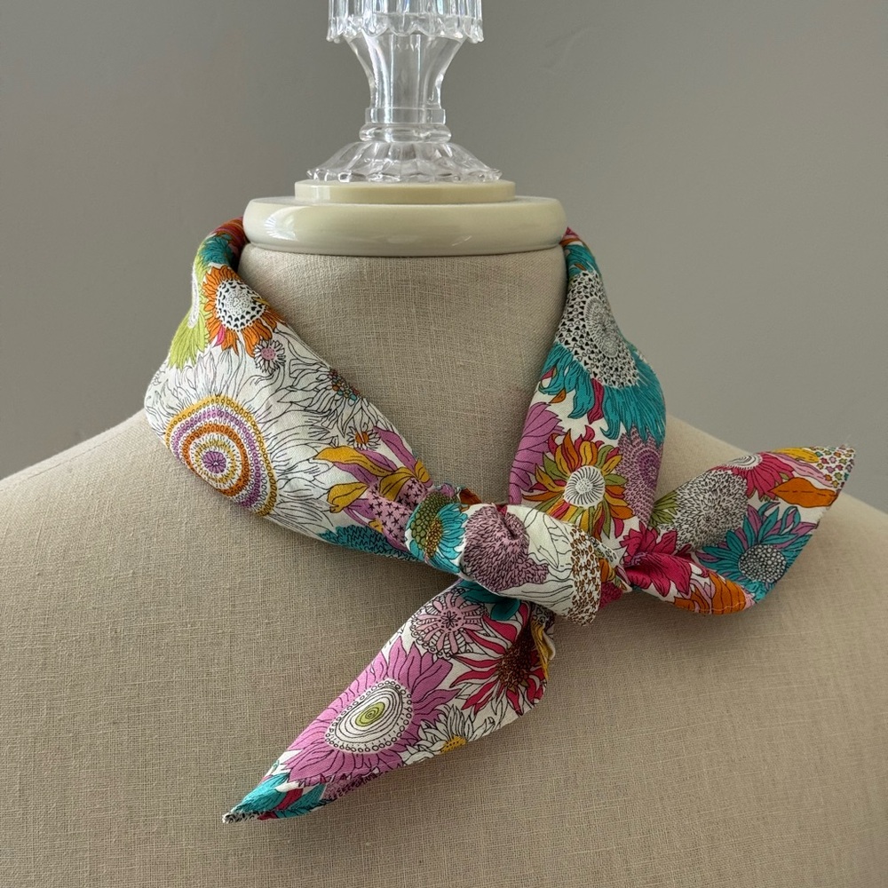 Liberty of London Floral Scarf Handkerchief NEW